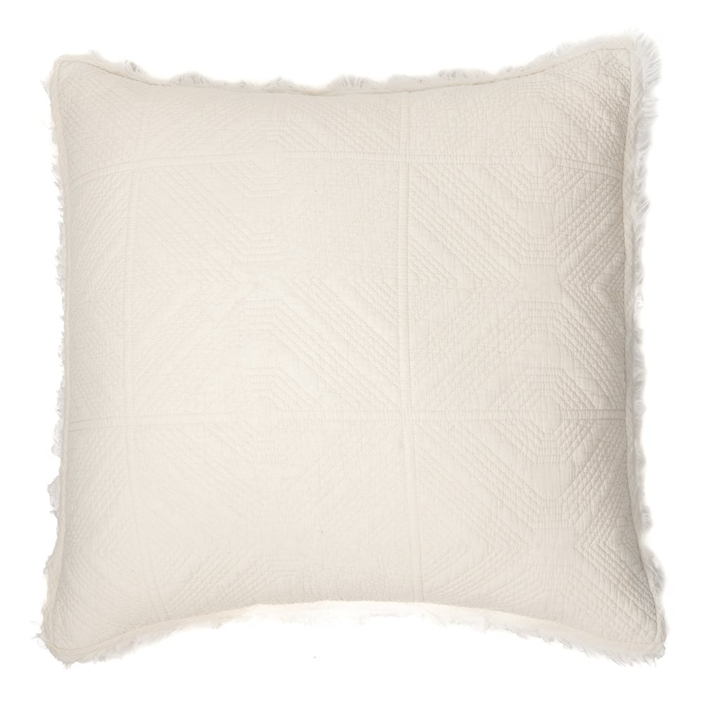 Stone Washed natural decorative pillow cover